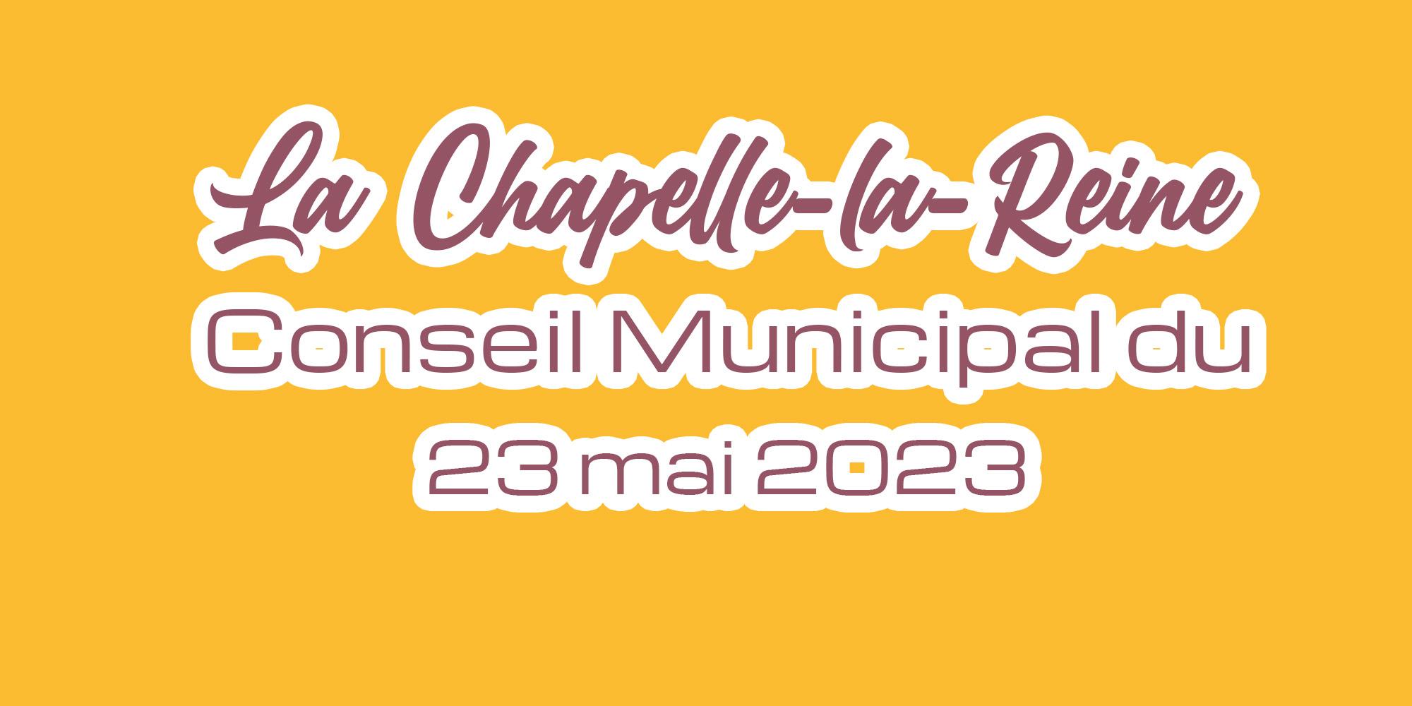 Conseil Municipal du 23 mai 2023 (PLH)
